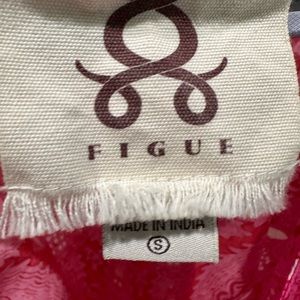 figue hot pink cotton maxi